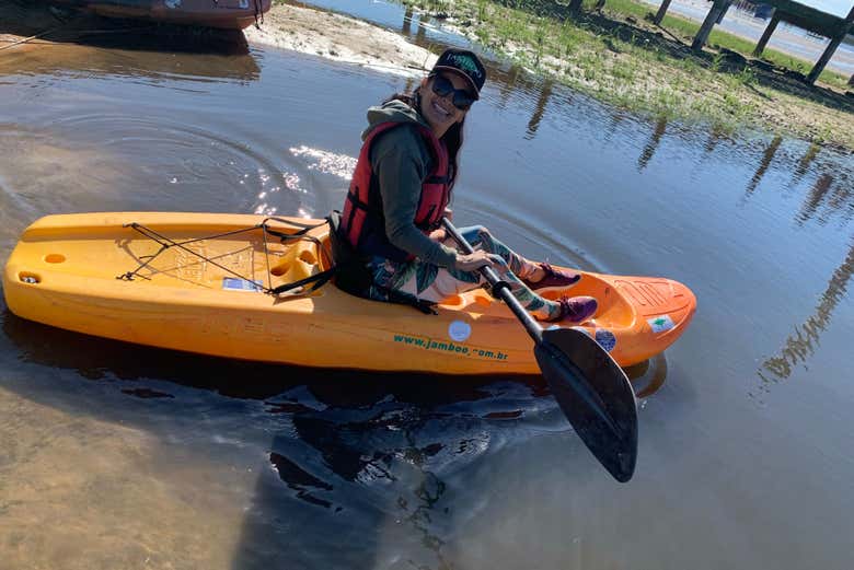 Tour en kayak por los humedales de Imbé