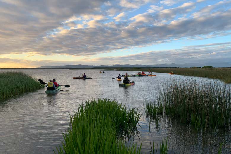 Tour en kayak por los humedales de Imbé