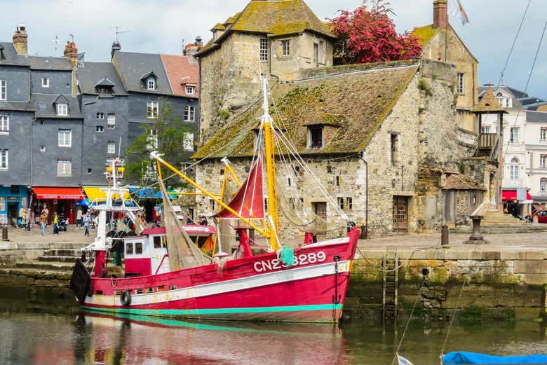 Tour gastronómico por el mercado de Honfleur