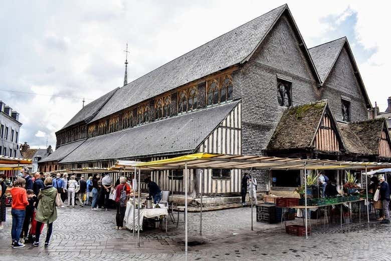 Tour gastronómico por el mercado de Honfleur