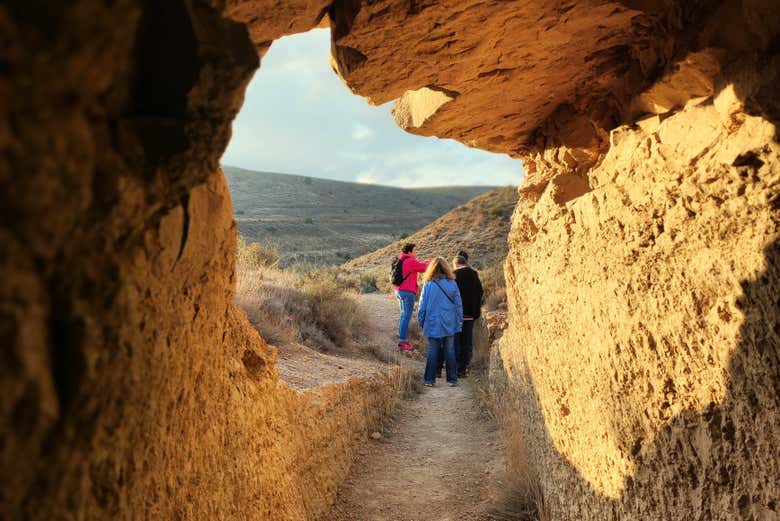 Tour por el acueducto romano de Albarracín