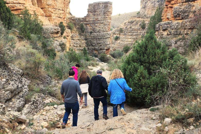 Tour por el acueducto romano de Albarracín