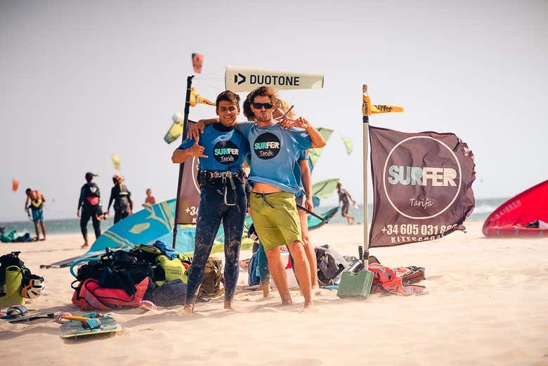 Clase de surf en Tarifa