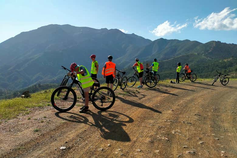 Tour en bicicleta eléctrica por la Sierra de las Nieves