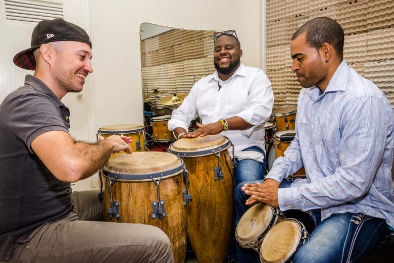 Clase de música cubana