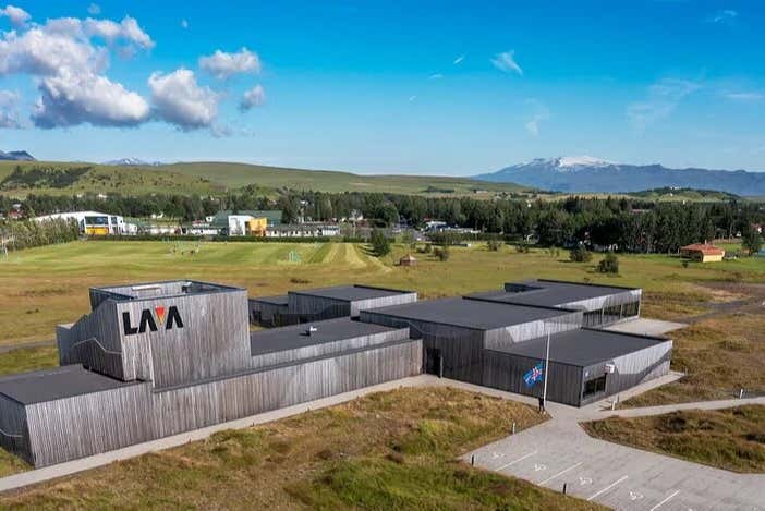 Entrada al LAVA Centre