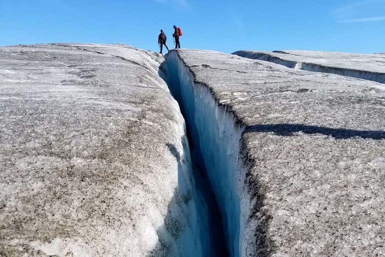 Trekking por los glaciares del Parque Nacional de los Fiordos de Kenai