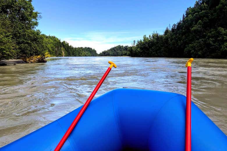 Rafting en el río Resurrección