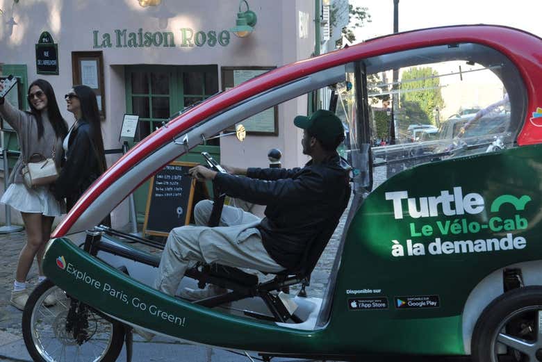 Tour privado en bicitaxi por París