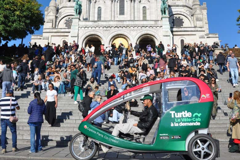 Tour privado en bicitaxi por París