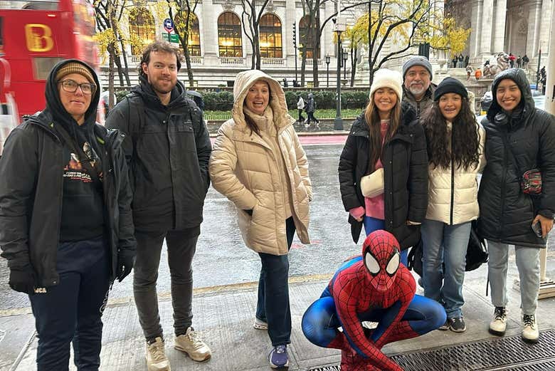 Tour de los superhéroes de Nueva York