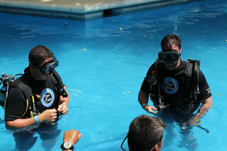 Curso PADI Advanced Open Water Diver en Cancún