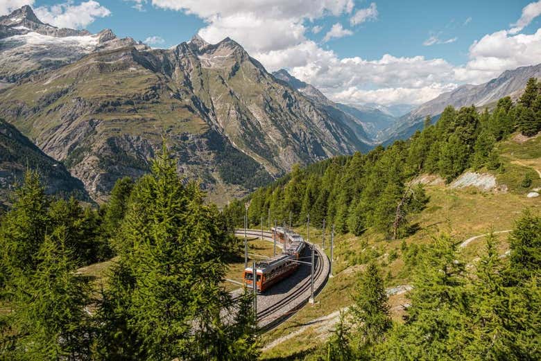 Tren cremallera de Gornergrat