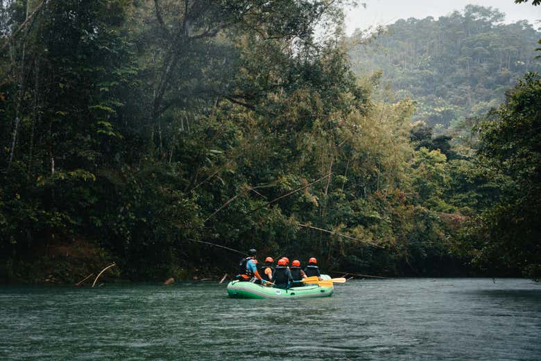 Rafting en el río Claro