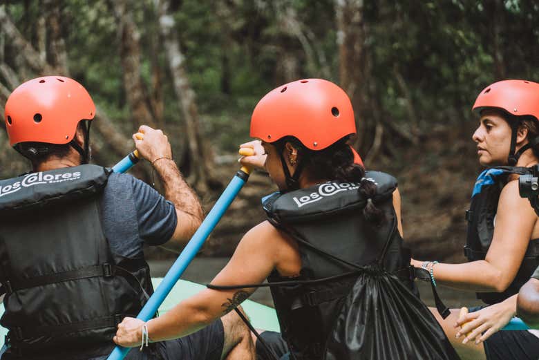 Rafting en el río Claro