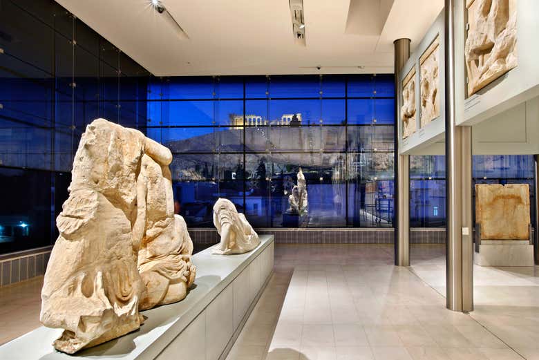 Entrada al Museo de la Acrópolis