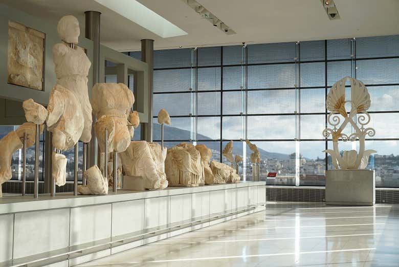 Entrada al Museo de la Acrópolis