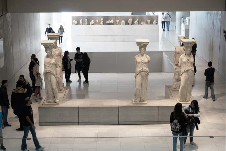 Entrada al Museo de la Acrópolis