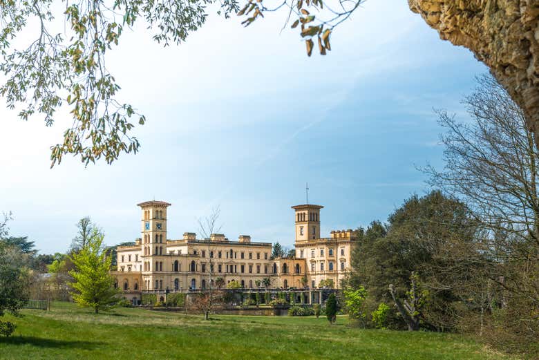 Entrada al castillo de Osborne