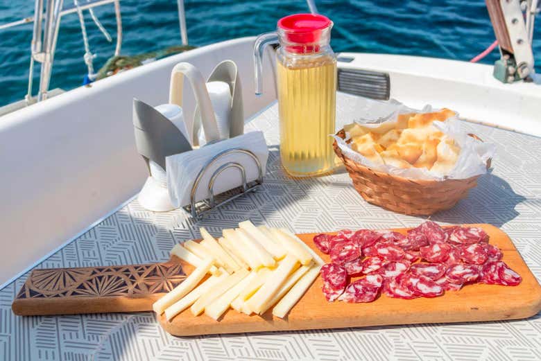 Crucero en velero por Asinara