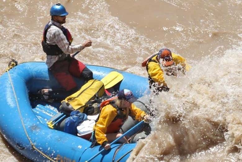Rafting en el río Colorado
