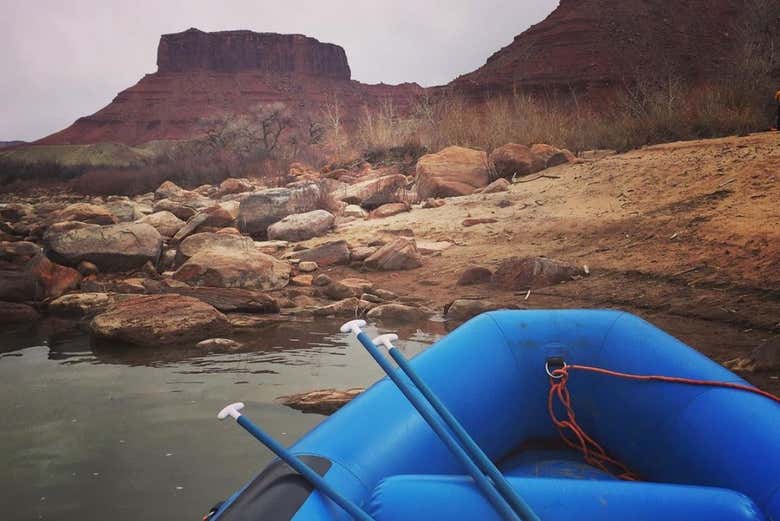 Rafting en el río Colorado