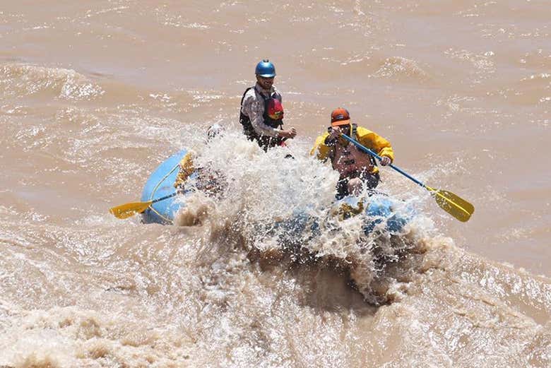 Rafting en el río Colorado