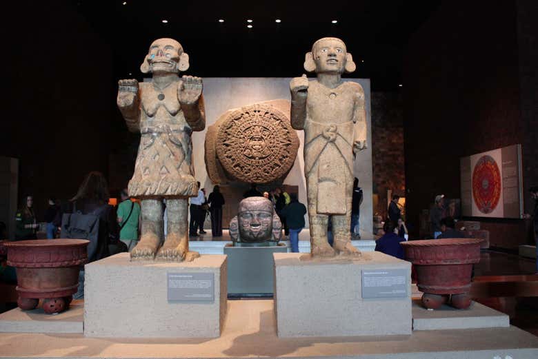 Entrada al Museo Nacional de Antropología
