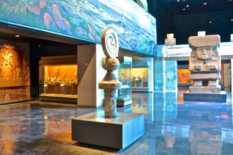 Entrada al Museo Nacional de Antropología