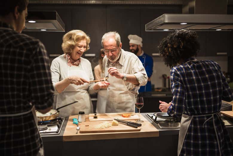 Clase de cocina vasca en San Sebastián