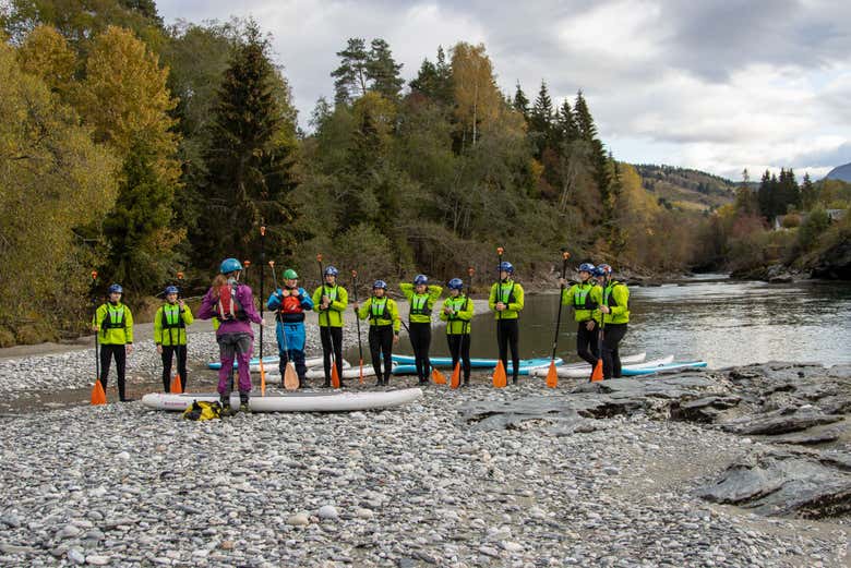 Paddle surf en Voss