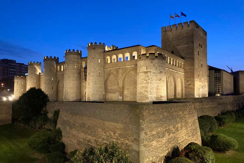 Visita guiada por el palacio de la Aljafería