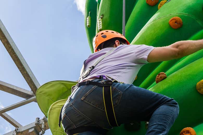 Escalada en Toro Verde Eco Adventure Park