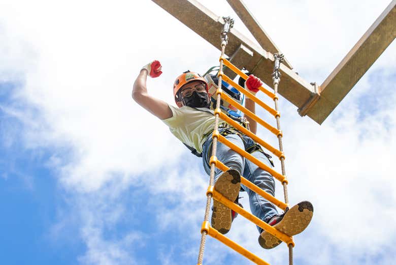 Escalada en Toro Verde Eco Adventure Park