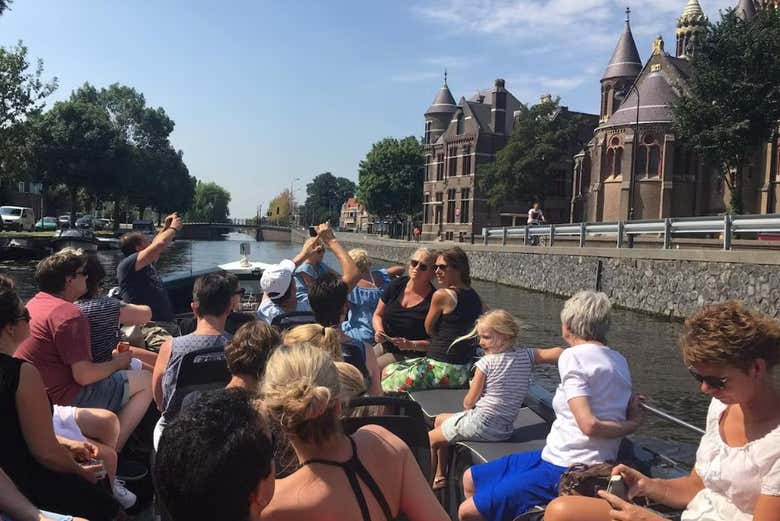 Paseo en barco por Haarlem