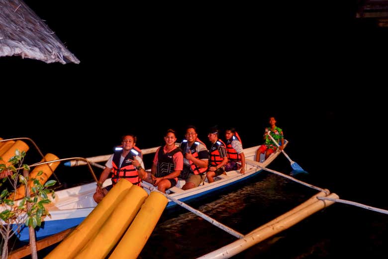 Crucero nocturno por el río Nagsaguipi