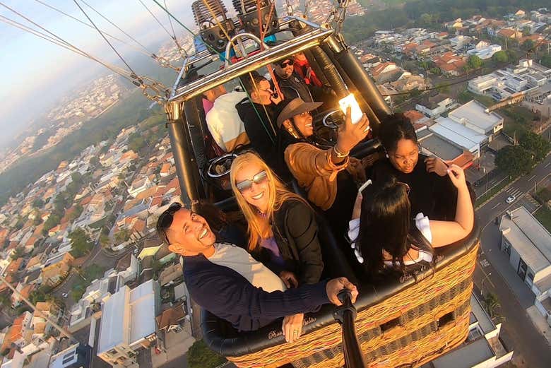 Paseo en globo por Boituva