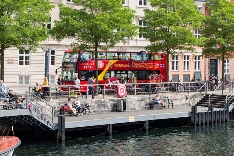 Autobús turístico de Copenhague + Paseo en barco