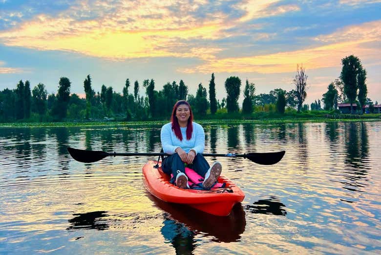 Tour en kayak por Xochimilco
