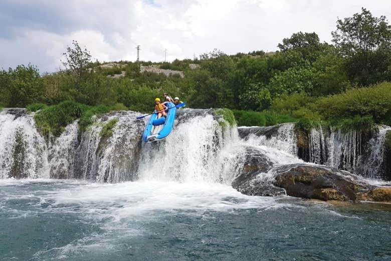 Tour en kayak en el río Zrmanja