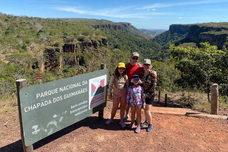 Senderismo por las cascadas de Chapada dos Guimarães