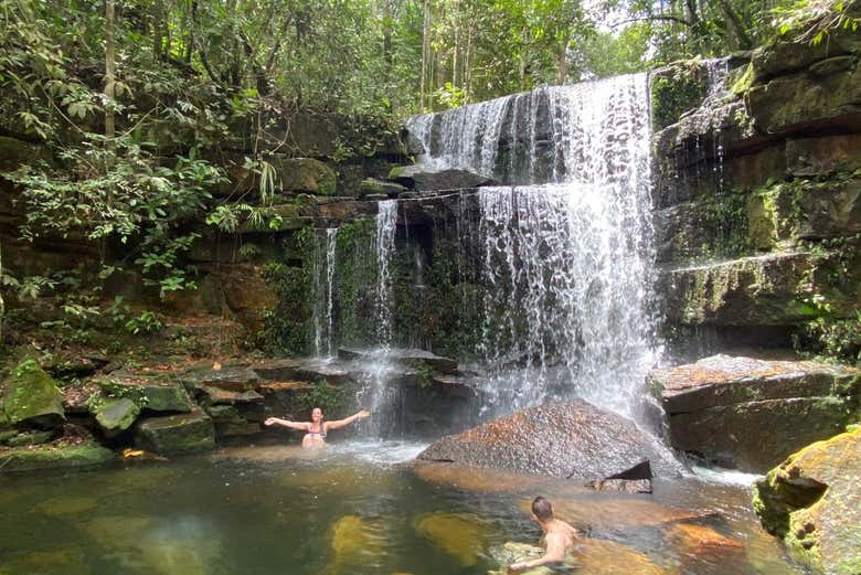 Senderismo por las cascadas de Águas do Cerrado