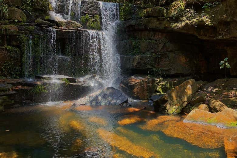 Senderismo por las cascadas de Águas do Cerrado