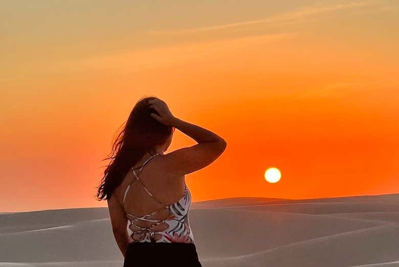 Tour al atardecer por las dunas de los Lençóis Maranhenses