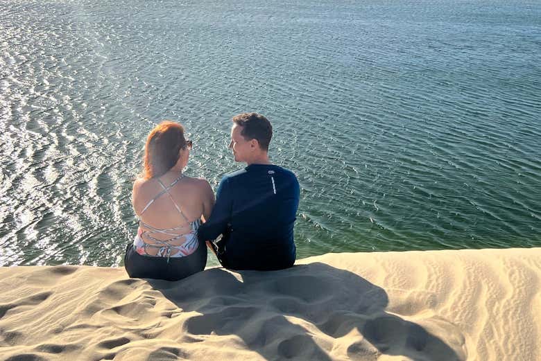 Tour al atardecer por las dunas de los Lençóis Maranhenses