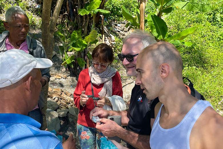 Excursión a las minas de larimar