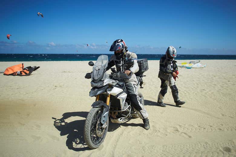 Excursión en moto desde Cancún