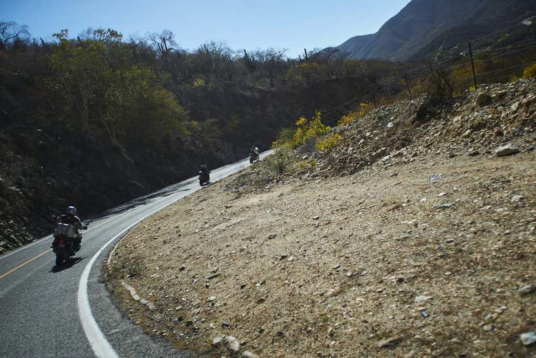 Excursión en moto desde Cancún