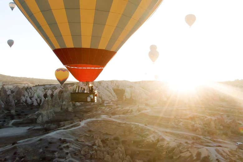 Excursión a Pamukkale y Hierápolis + Paseo en globo