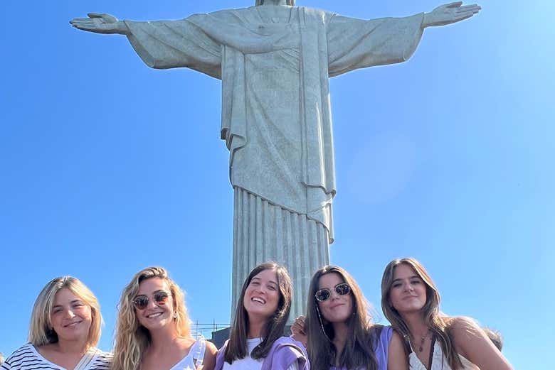 Amanecer en el mirador de Dona Marta + Cristo Redentor